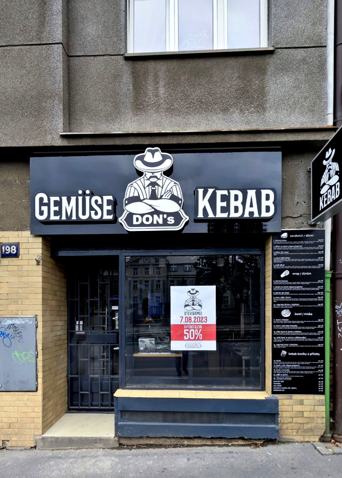 Branding provozoven Kebab